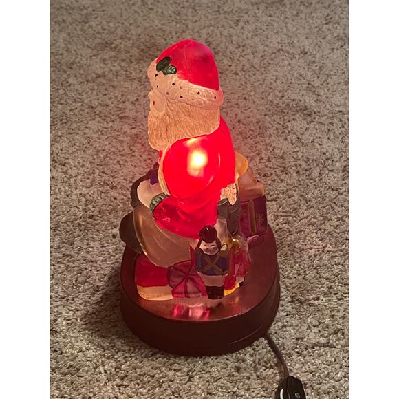 Old World Christmas Yuletide Santa Illuminated 1996 Lighted - Picture 14 of 16